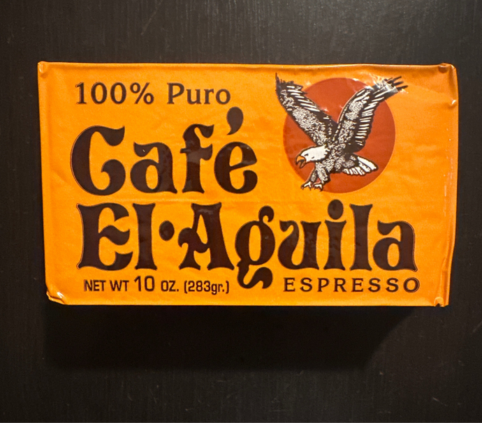12 pack of Cafe El Aguila 100% Pure Coffee (120 total ounces) Espresso